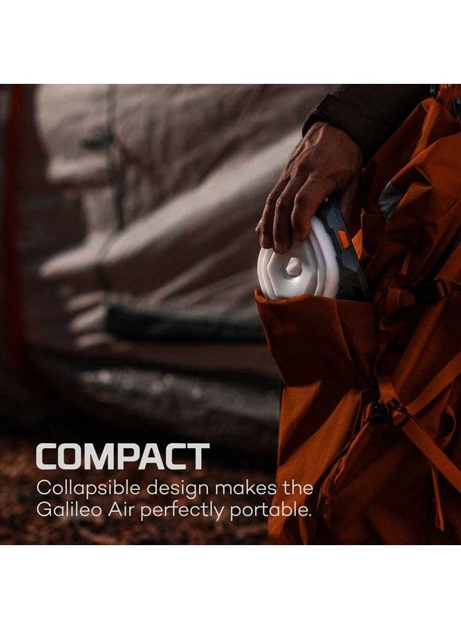 نيبو جاليلو إير فانوس قابل للطي 500 لومن أبيض وأسود 5.5 × 5.51 × 5.51 انش NEB-LTN-1008-G - Image 2